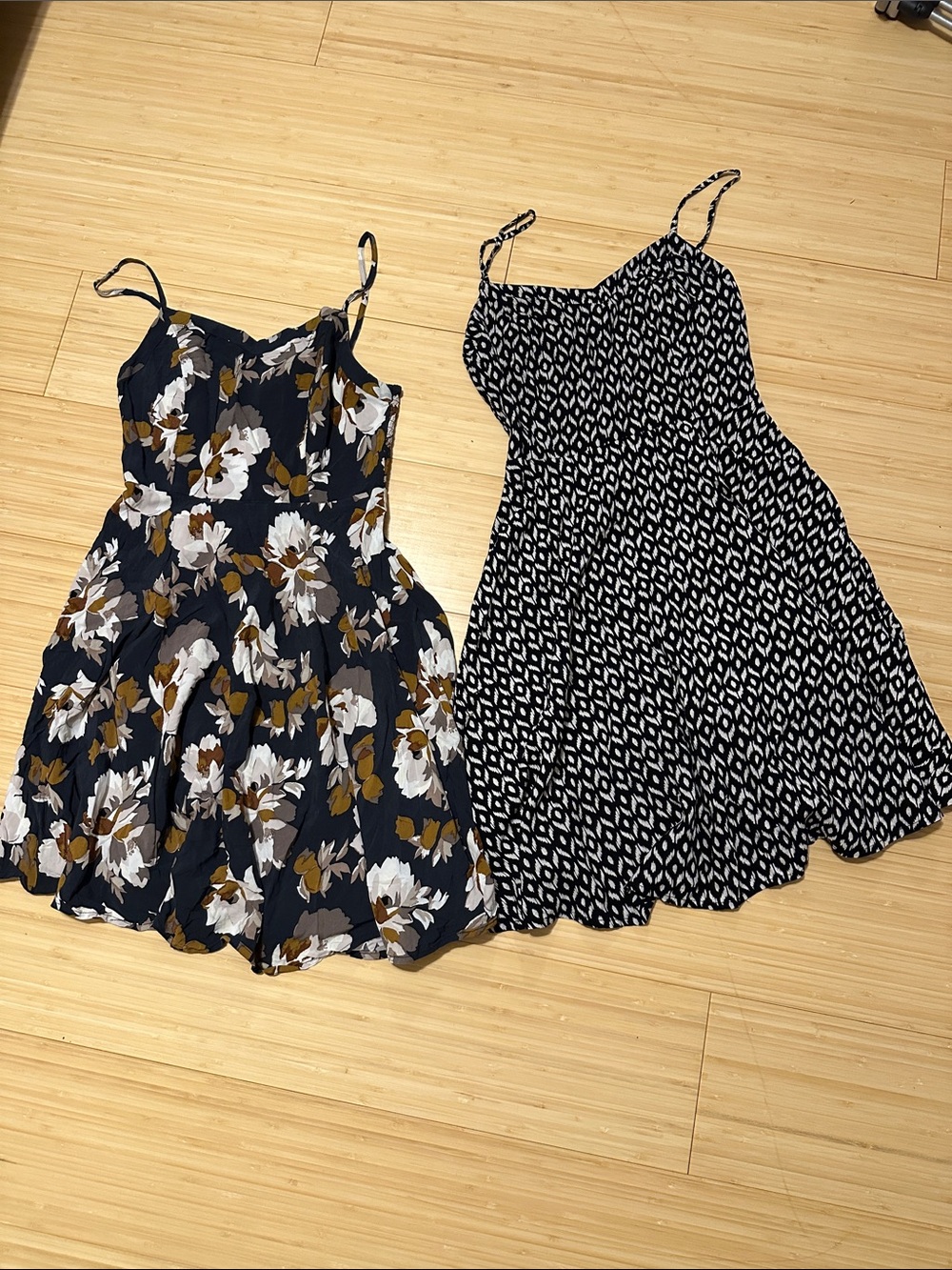 Bundle two fit and flare mini dresses